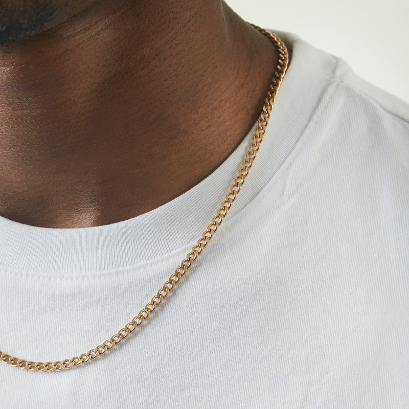 Cuban 4mm - Gold