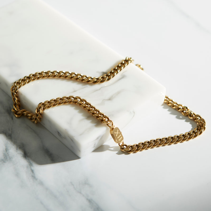 Cuban 8mm - Gold